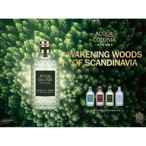 4711 Acqua Colonia Wakening Woods of Scandinavia Intense Eau de Cologne Spray