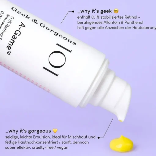 101 Actives A-Game 10 Serum von Geek & Gorgeous