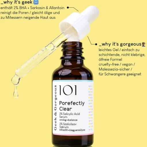 101 Actives Porefectly Clear Serum von Geek & Gorgeous