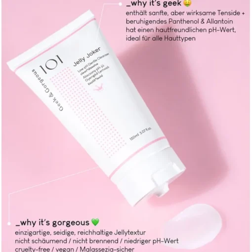 101 Basics Jelly Joker Cleansing Gel von Geek & Gorgeous