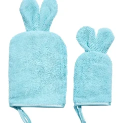 Abschmink Und Reinigungshandschuh Face & Body Wash Gloves Blue Kids von GLOV