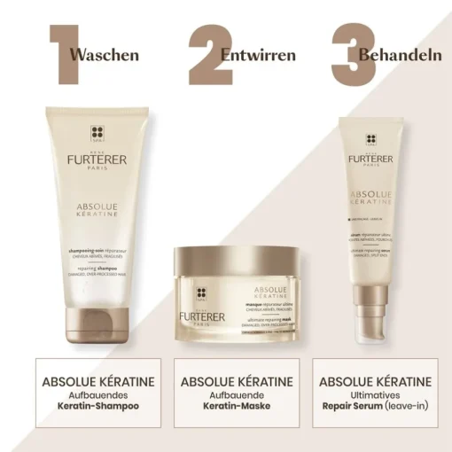 Absolue Kératine Ultimatives Repair Serum von René Furterer