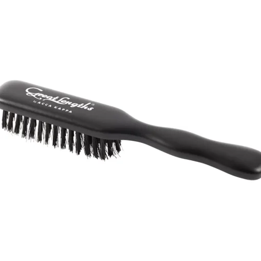 Acca Kappa Travel Brush Black von Great Lengths