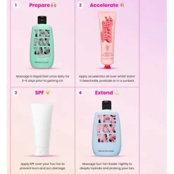 Accelerators Cherry Blush Rapid Warming Balm von THE FOX TAN
