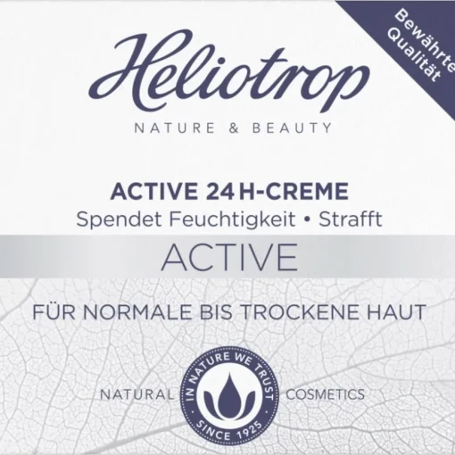Active 24h-Creme von Heliotrop