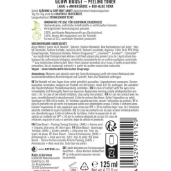 AHA, Aminosäure & Bio Aloe-Vera Glow Boost Peeling Toner von Sante Naturkosmetik