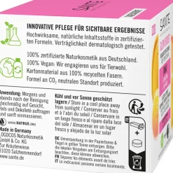 AHA, Hyaluron & Bio-Rose Glow Boost Teint Creme Feuchtigkeitspflege von Sante Naturkosmetik