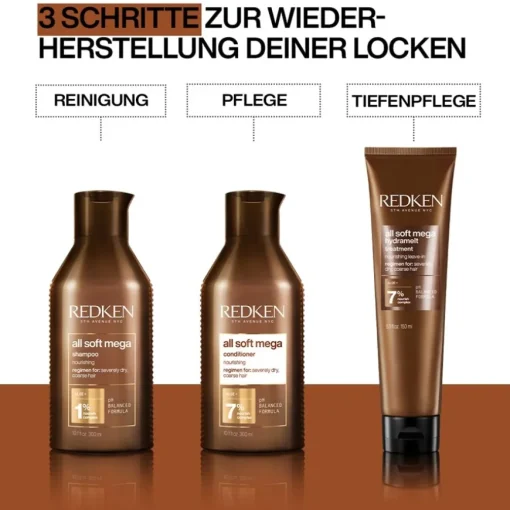 All Soft Mega Curls Shampoo von Redken