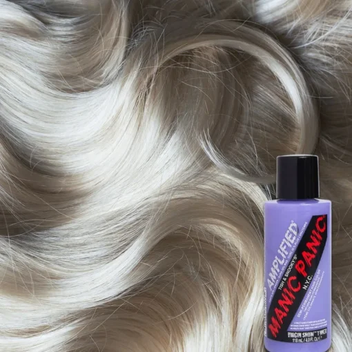 Amplified Virgin Snow - langanhaltende vegane Haartönung von Manic Panic