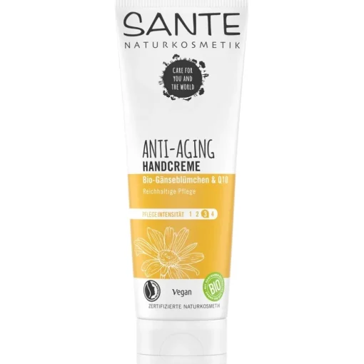 Anti Aging Handcreme Bio-Gänseblümchen & Q10 von Sante Naturkosmetik