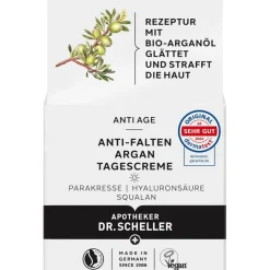 Anti-Age Anti-Falten Argan Tagescreme von Dr. Scheller