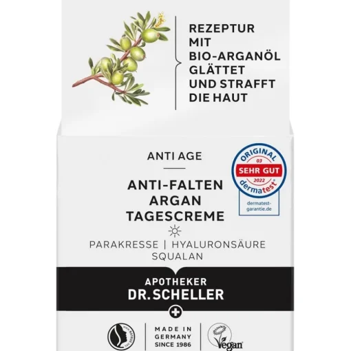Anti-Age Anti-Falten Argan Tagescreme von Dr. Scheller
