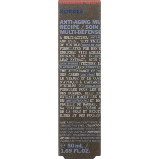 Athenian Grooming Anti Aging Cream von KORRES