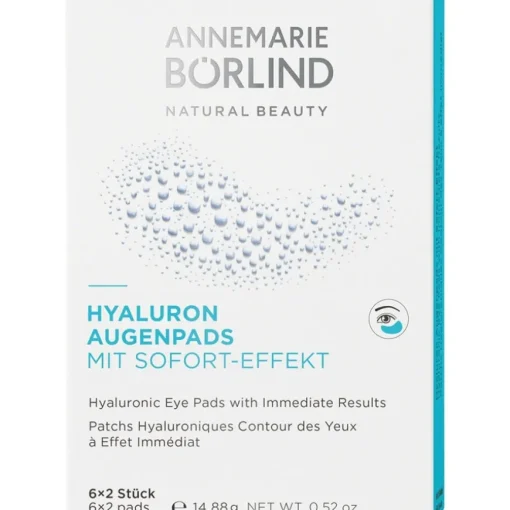 AUGE & LIPPE Hyaluron Augenpads mit Sofort-Effekt von ANNEMARIE BÖRLIND
