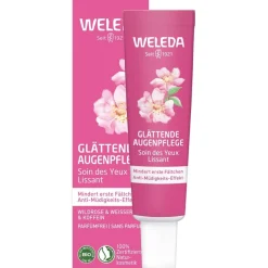 Augen- und Lippenpflege Glättende Augenpflege Wildrose & Weißer Tee Wildrose & Weißer Tee mit Anti-Fatigue-Formel von Weleda