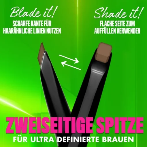 Augenbrauen Blade & Shade Nano Brow Pencil von NYX Professional Makeup