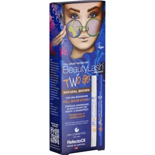 Augenbrauenfarbe Full Brow Tinting Pen Two Go von BeautyLash