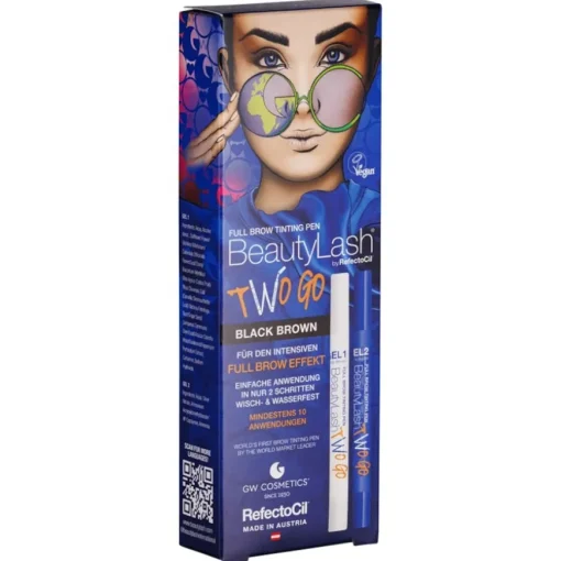 Augenbrauenfarbe Full Brow Tinting Pen Two Go von BeautyLash