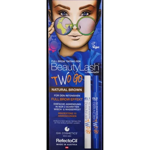Augenbrauenfarbe Full Brow Tinting Pen Two Go von BeautyLash