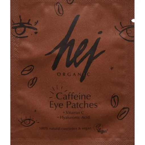 Augenpflege Augenpads Koffein und Vitamin C von Hej Organic