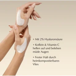 Augenpflege Augenpads Koffein und Vitamin C von Hej Organic