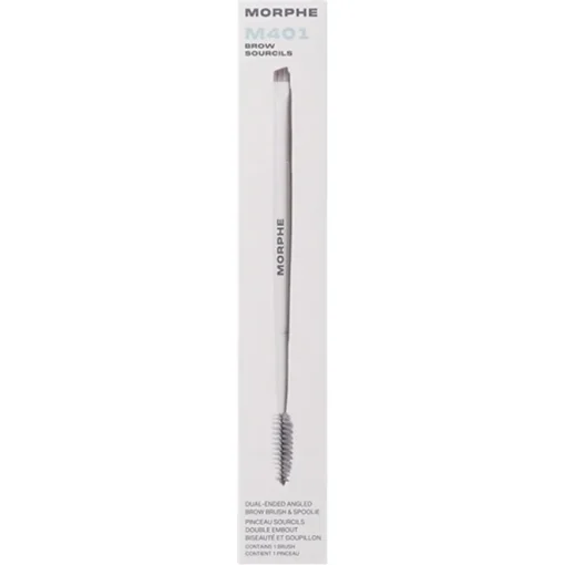 Augenpinsel M401 Dual-Ended Angled Brow Brush & Spoolie von Morphe
