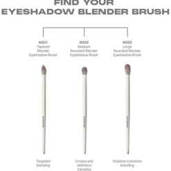 Augenpinsel M333 Large Rounded Blender Eyeshadow Brush von Morphe