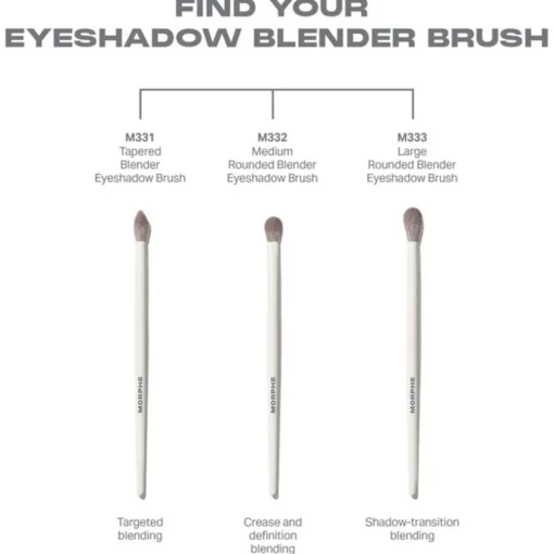 Augenpinsel M333 Large Rounded Blender Eyeshadow Brush von Morphe