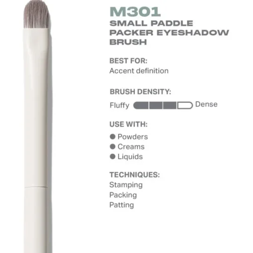 Augenpinsel M301 Small Paddle Packer Eyeshadow Brush von Morphe