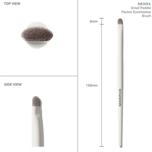 Augenpinsel M301 Small Paddle Packer Eyeshadow Brush von Morphe
