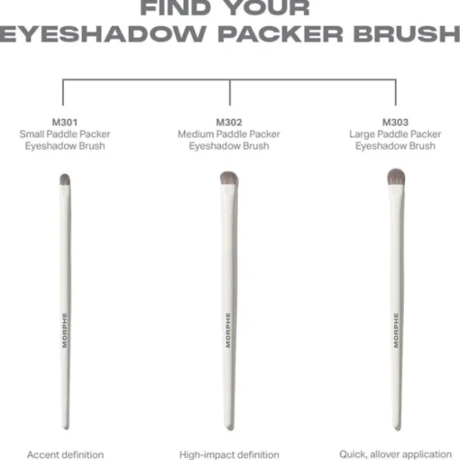 Augenpinsel M301 Small Paddle Packer Eyeshadow Brush von Morphe