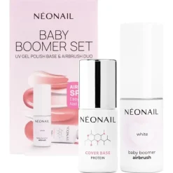 Baby Bloomer UV Gel Polish Base & Airbrush Duo von NEONAIL