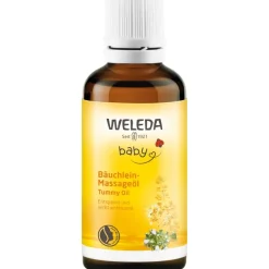 Babys & Kids Bäuchlein-Massageöl Pflegt und entspannt, mit verschiedenen ätherischen Ölen von Weleda