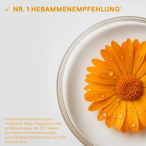 Babys & Kids Calendula Waschlotion & Shampoo Reinigt Haut & Haare schonend, mild zu den Augen von Weleda