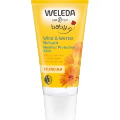 Babys & Kids Calendula Wind & Wetter Balsam Intensiver Schutz für zarte Gesichtshaut & kleine Hände von Weleda