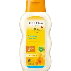 Babys & Kids Calendula Baby Cremebad Reinigt zarte Haut behutsam & sanft, schonende Pflege von Weleda