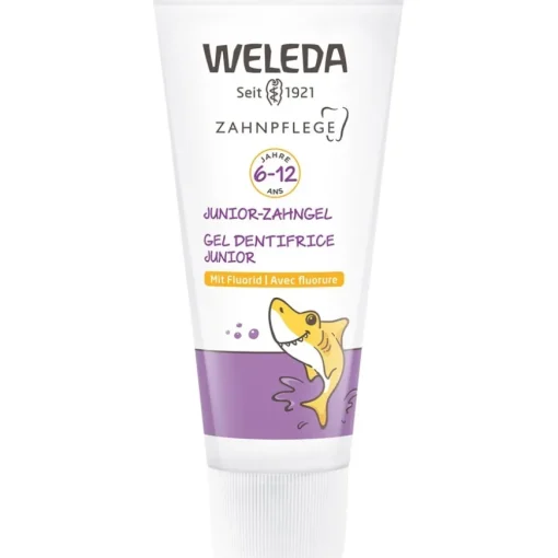 Babys & Kids Junior-Zahngel mit Flourid Schützt vor Karies, stärkt den Zahnschmelz von Weleda