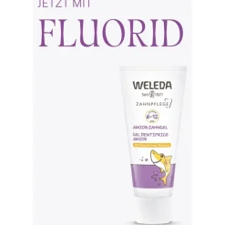 Babys & Kids Junior-Zahngel mit Flourid Schützt vor Karies, stärkt den Zahnschmelz von Weleda