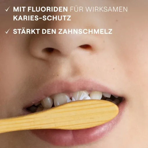 Babys & Kids Junior-Zahngel mit Flourid Schützt vor Karies, stärkt den Zahnschmelz von Weleda