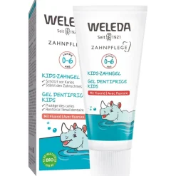 Babys & Kids Kids-Zahngel mit Fluorid Schützt vor Karies, stärkt den Zahnschmelz von Weleda