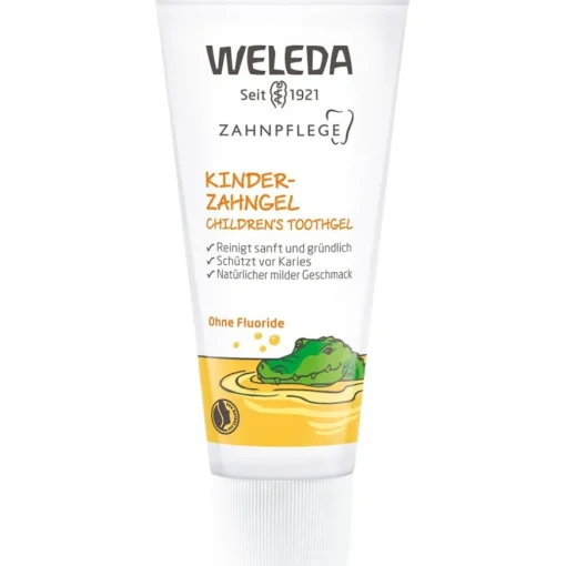 Babys & Kids Kinder-Zahngel Natürliche Kariesprophylaxe für die Milchzähne, enthält keine Fluoride von Weleda