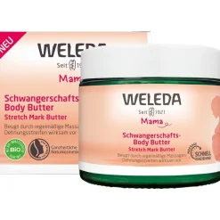 Babys & Kids Mama Schwangerschafts-Body Butter Beugt Dehnungsstreifen vor und zieht schnell ein von Weleda