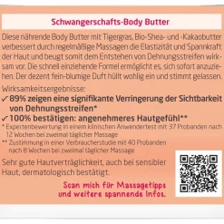 Babys & Kids Mama Schwangerschafts-Body Butter Beugt Dehnungsstreifen vor und zieht schnell ein von Weleda