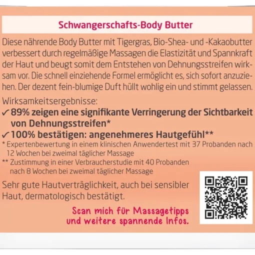 Babys & Kids Mama Schwangerschafts-Body Butter Beugt Dehnungsstreifen vor und zieht schnell ein von Weleda