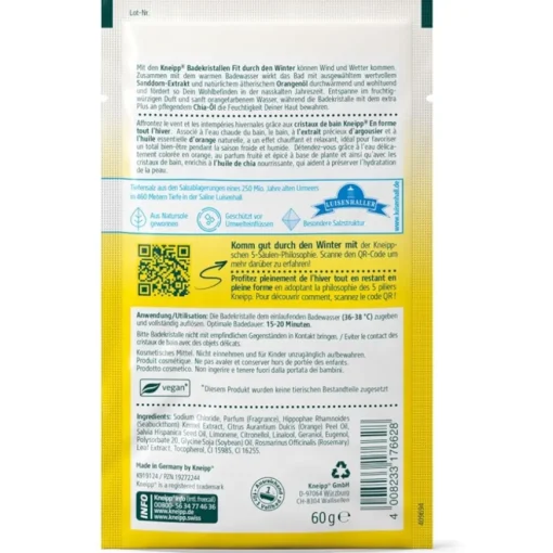 Badekristalle Fit durch den Winter von Kneipp