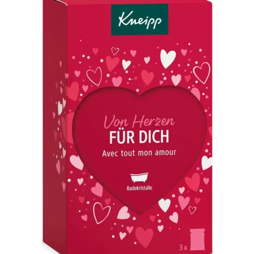 Badekristalle Von Herzen Für Dich Set von Kneipp