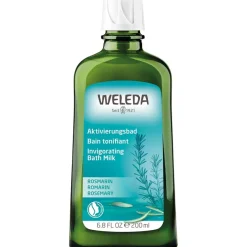 Badezusätze Rosmarin Aktivierungsbad Ätherische Öle wirken aufmunternd und aktivieren die Sinne von Weleda
