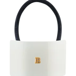 Balmain Hair Couture Elastic Band White