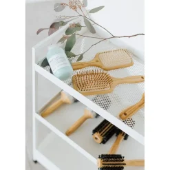 Bamboo Touch Entwirrungsbürste aus Bambus mit genoppten Nylonborsten von Olivia Garden
