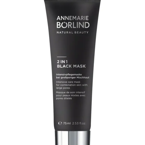 BEAUTY MASKS 2 in 1 Black Mask von ANNEMARIE BÖRLIND